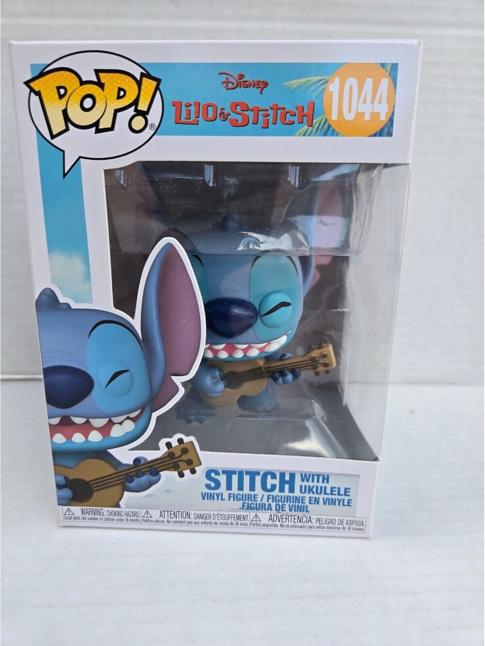 Funko Pop! Disney Lilo & Stitch Stitch with Ukulele Vinyl Collectible Figure #